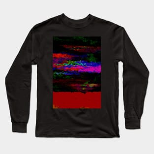 Freaky tropical sunset Long Sleeve T-Shirt